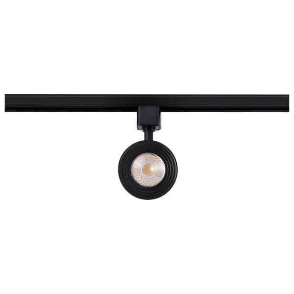 12W LED Cinch Track Head - Matte Black - Image 3