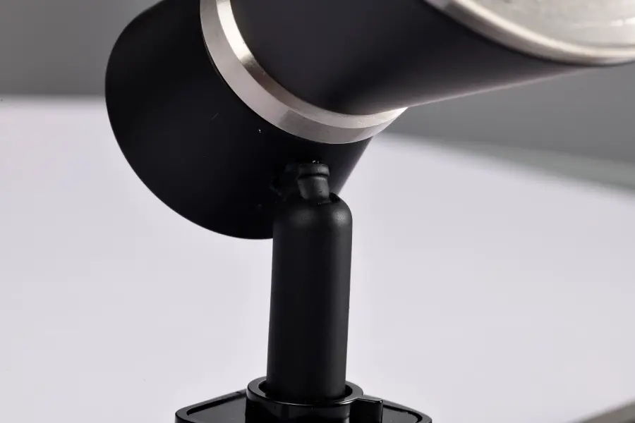 12W LED Cinch Track Head - Matte Black & Brushed Nickel - Image 9