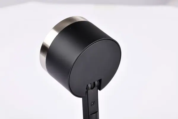 12W LED Round Track Head in Matte Black & Brushed Nickel - Image 10