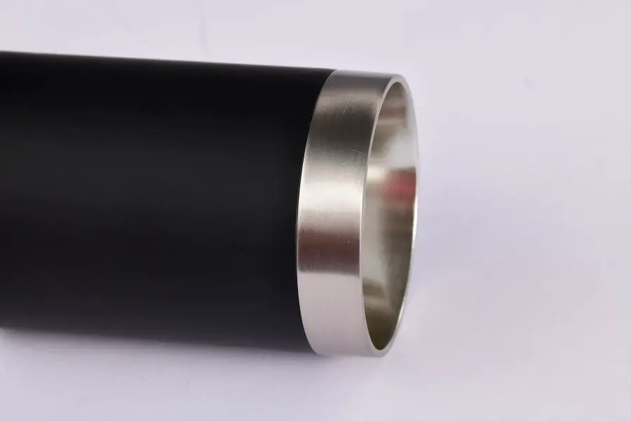 12W LED Cylindrical Track Head - Matte Black & Brushed Nickel - Image 7