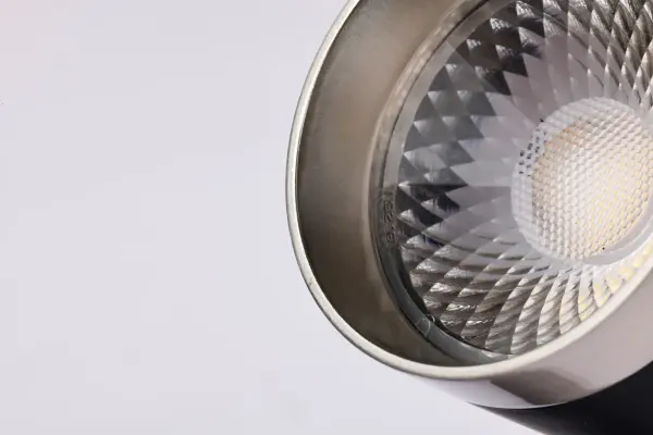 12W LED Cylindrical Track Head - Matte Black & Brushed Nickel - Image 9