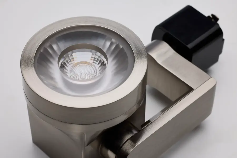 Lantern LED Track Head - Brushed Nickel - Image 4