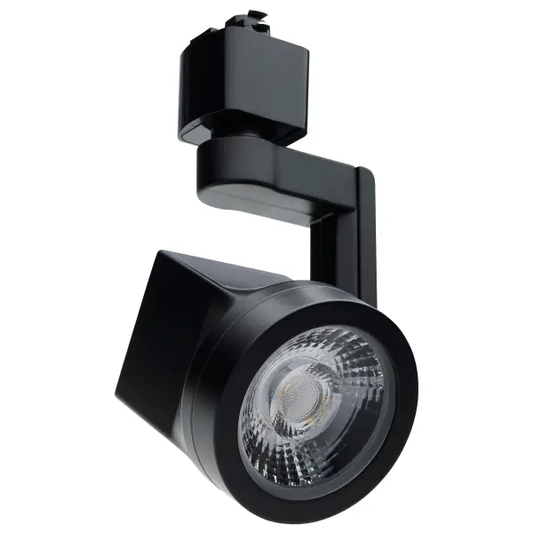 Lantern LED Track Head - 12W 3000K Black - Image 1