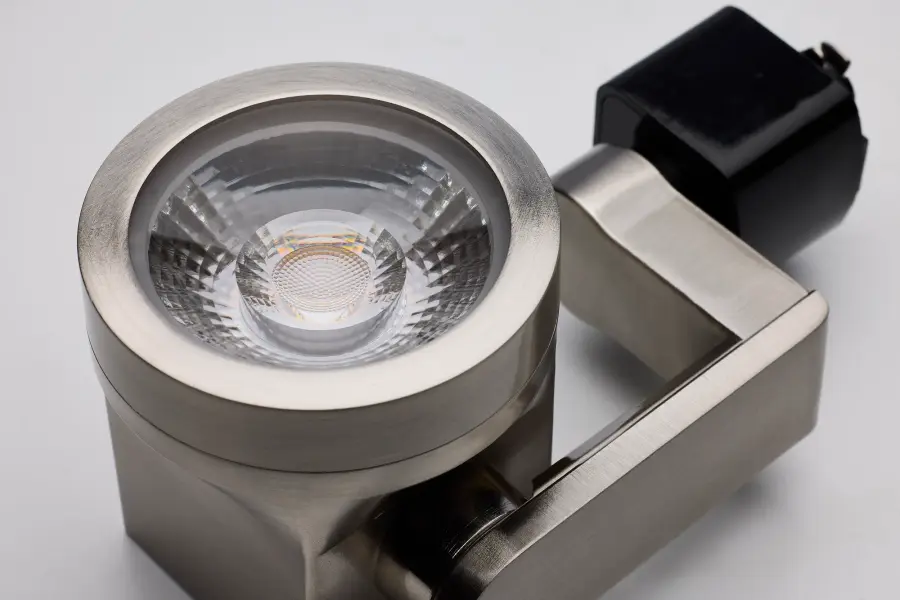 Lantern LED Track Head - Brushed Nickel - Image 4