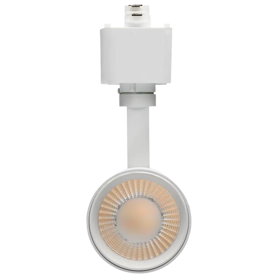10W LED Track Head - 36° Beam - CCT Selectable - Matte White - Image 2