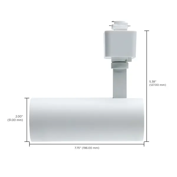 10W LED Track Head - 36° Beam - CCT Selectable - Matte White - Image 8