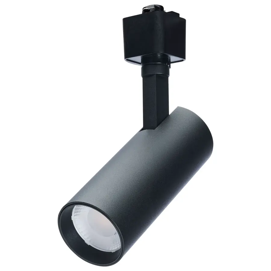10W LED Track Head - 36° Beam - CCT Selectable - Matte Black - Image 1