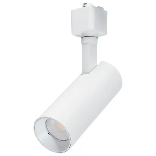 10W LED Track Head - 48° Beam - CCT Selectable - Matte White - Image 1