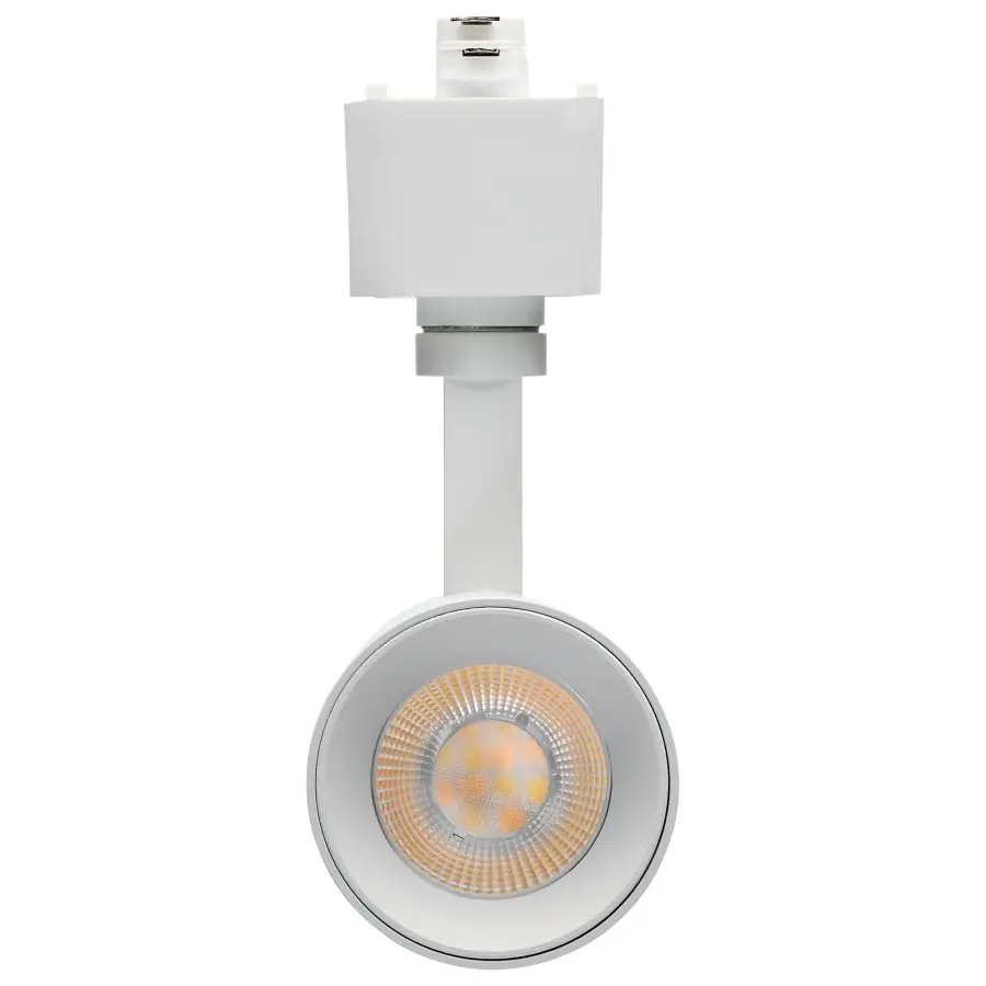 10W LED Track Head - 48° Beam - CCT Selectable - Matte White - Image 2