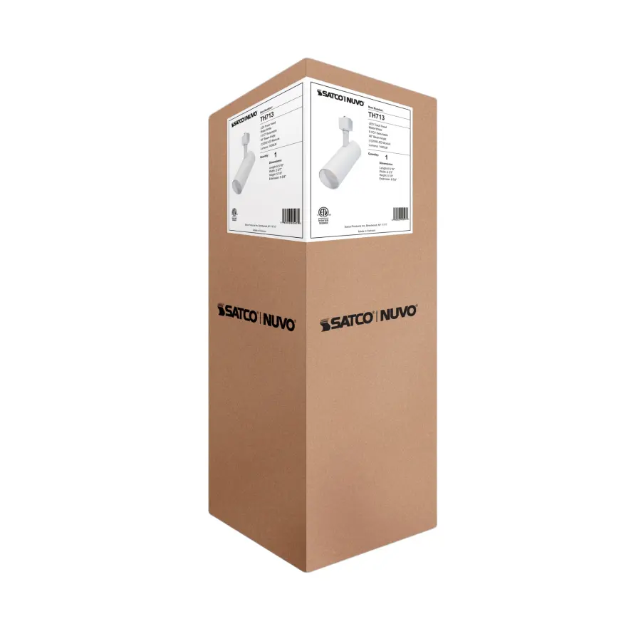 20W LED Track Head - 48° Beam - CCT Selectable - Matte White - Image 7