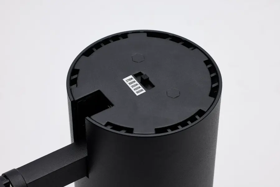 30W LED Track Head - Matte Black - Image 4