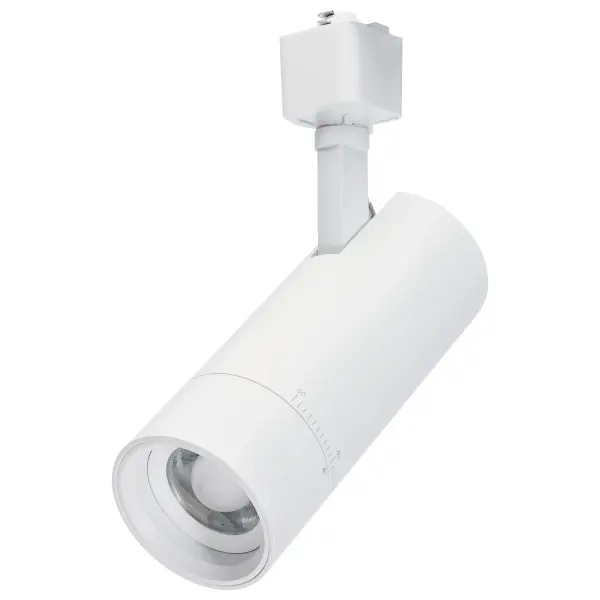 15W LED Adjustable Track Head - Matte White - Image 1