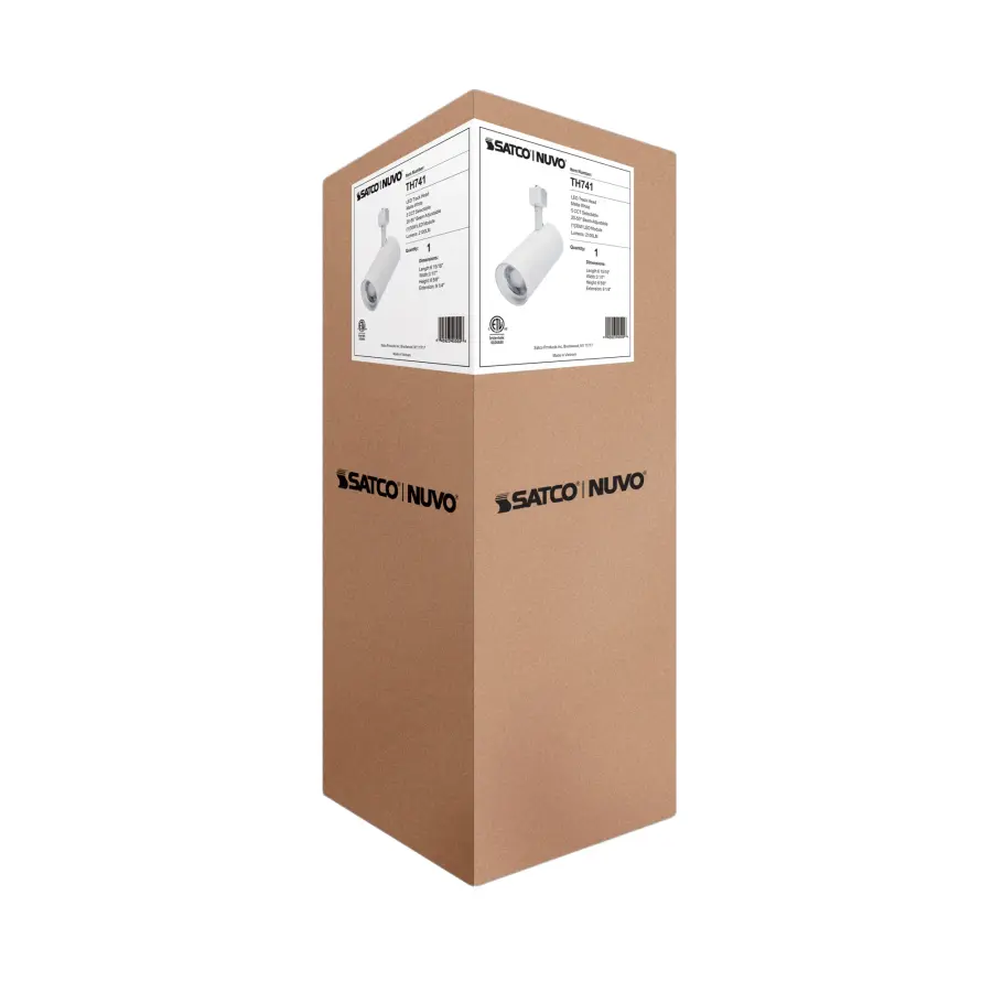 30W LED Adjustable Track Head - Matte White - Image 7