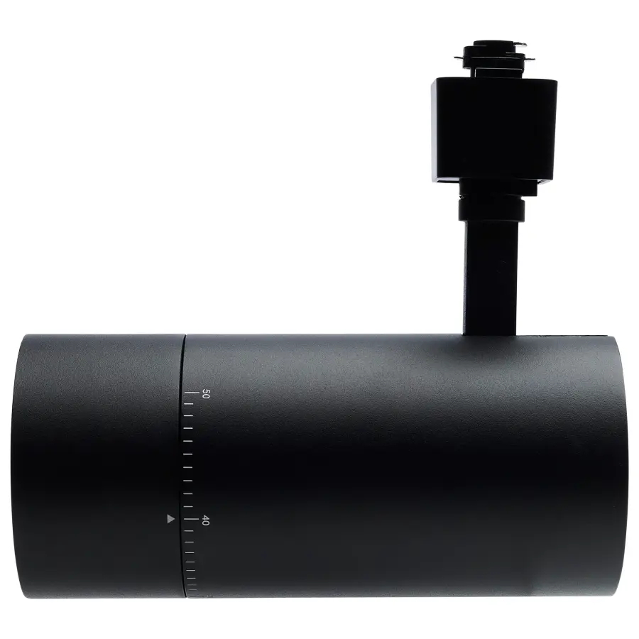 30W LED Adjustable Track Head - Matte Black - Image 3
