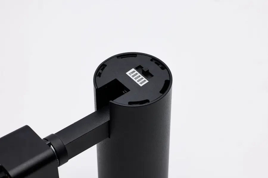 30W LED Adjustable Track Head - Matte Black - Image 4