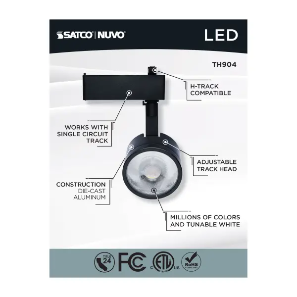 12W LED Smart Track Head with Starfish Technology - Image 10