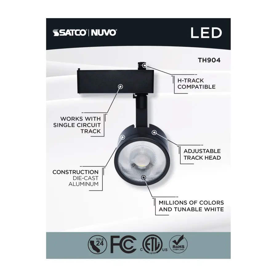 12W LED Smart Track Head with Starfish Technology - Image 10