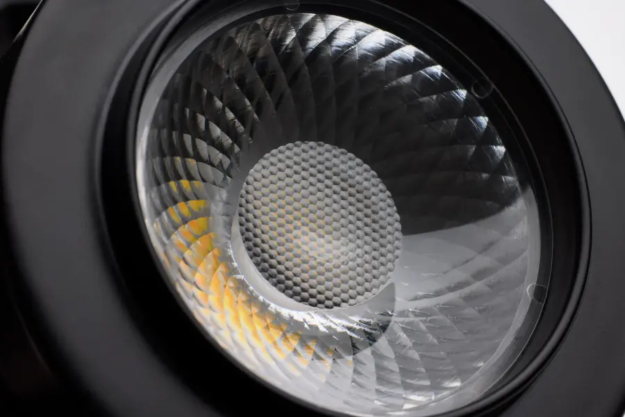 12W LED Smart Track Head with STARFISH - Pinch Back - Black - Image 6