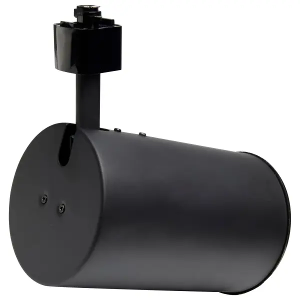 3-Light R30 Straight Cylinder Track Kit in Black - Image 4