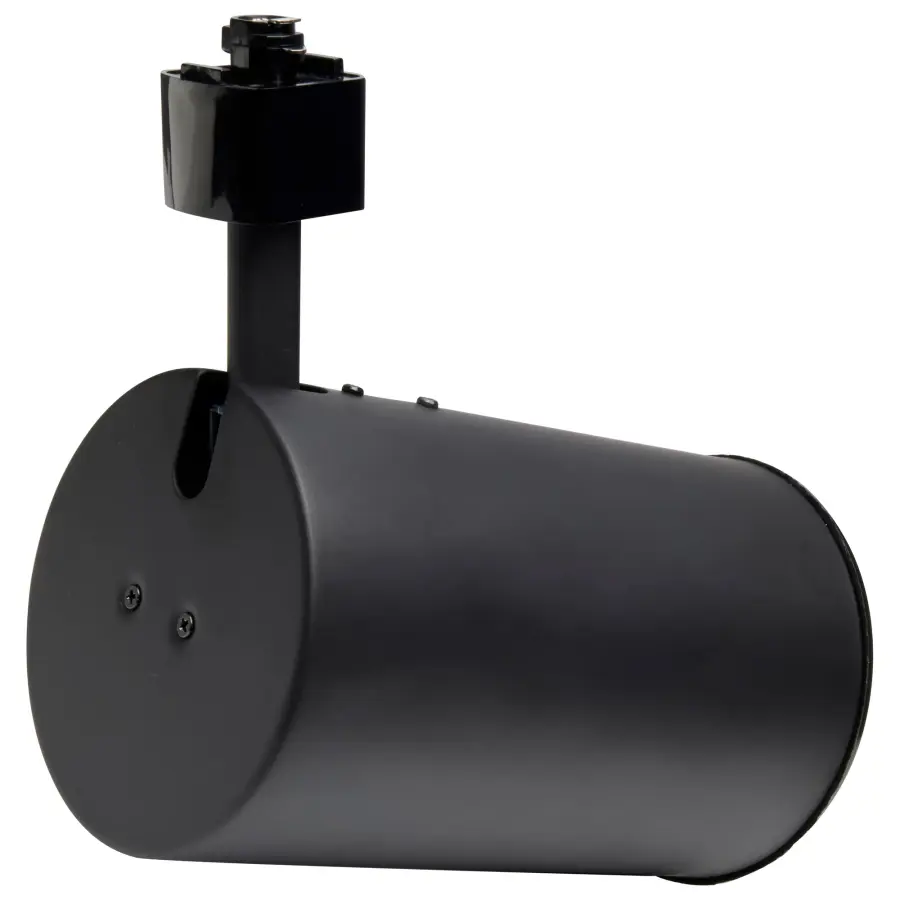 3-Light R30 Straight Cylinder Track Kit in Black - Image 4