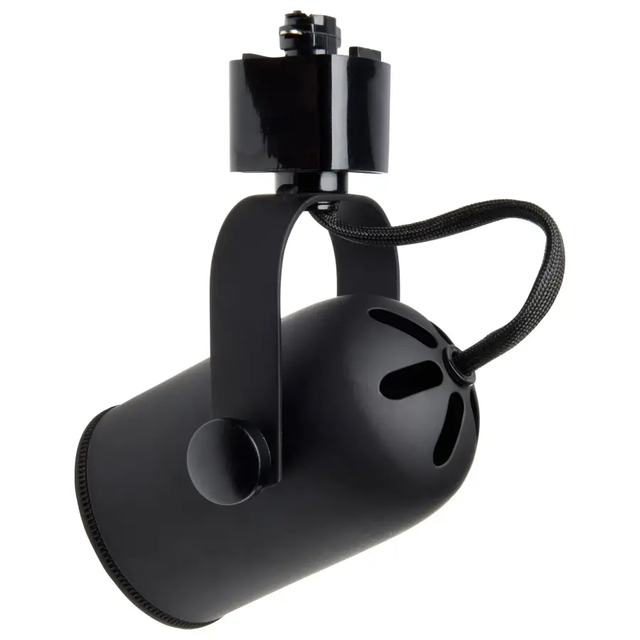 3-Light MR16 Round Back Track Kit - 4 Foot - Black - Image 4