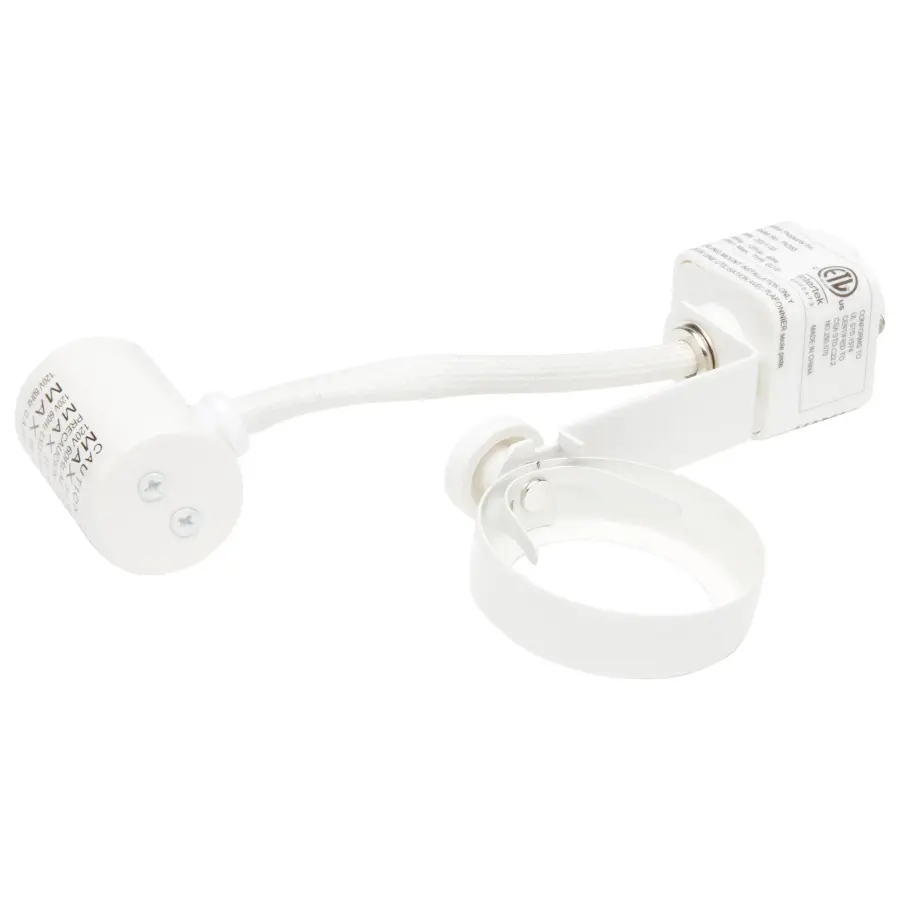 3-Light MR16 Gimbal Ring Track Kit - White - Image 3