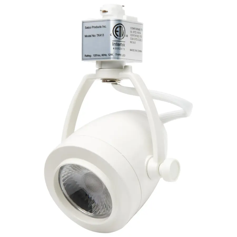 3-Light LED Track Lighting Kit - White - Image 2