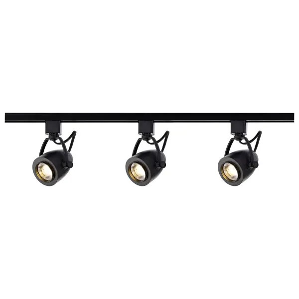 3-Light LED Track Lighting Kit in Black - Image 5