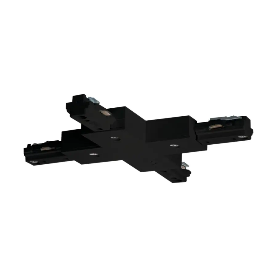 Essential X-Shaped Track Connector for Flexible Lighting Layouts - Image 1