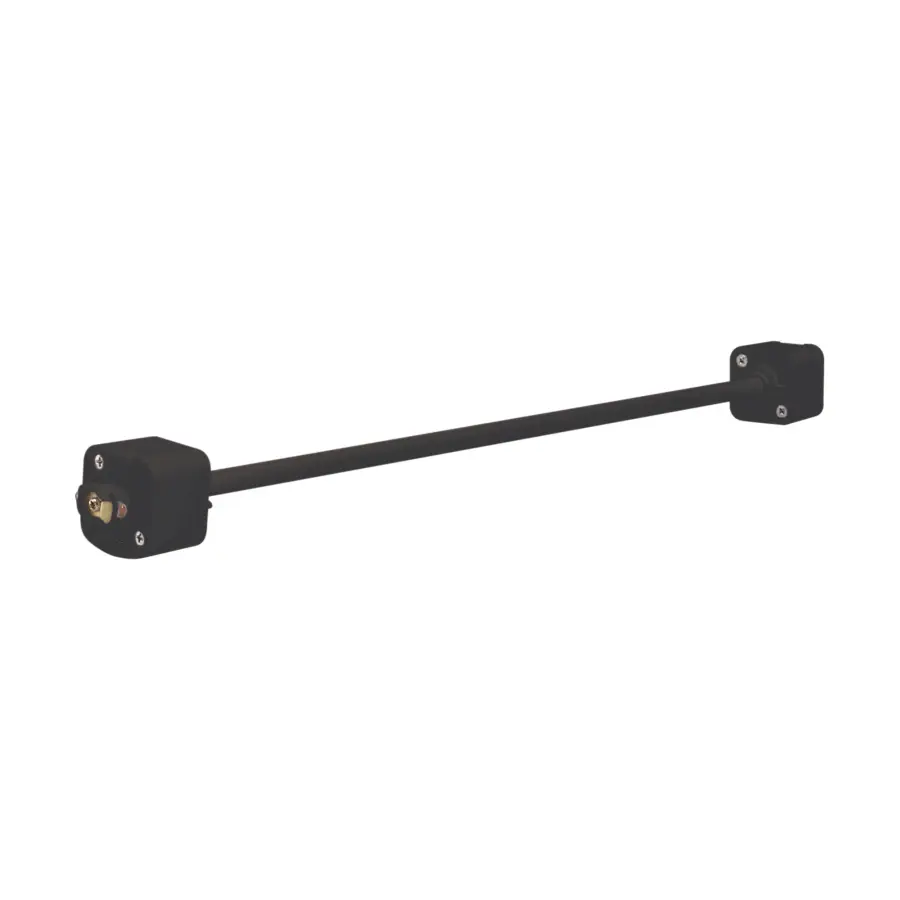 36" Track Extension Wand in Black Finish