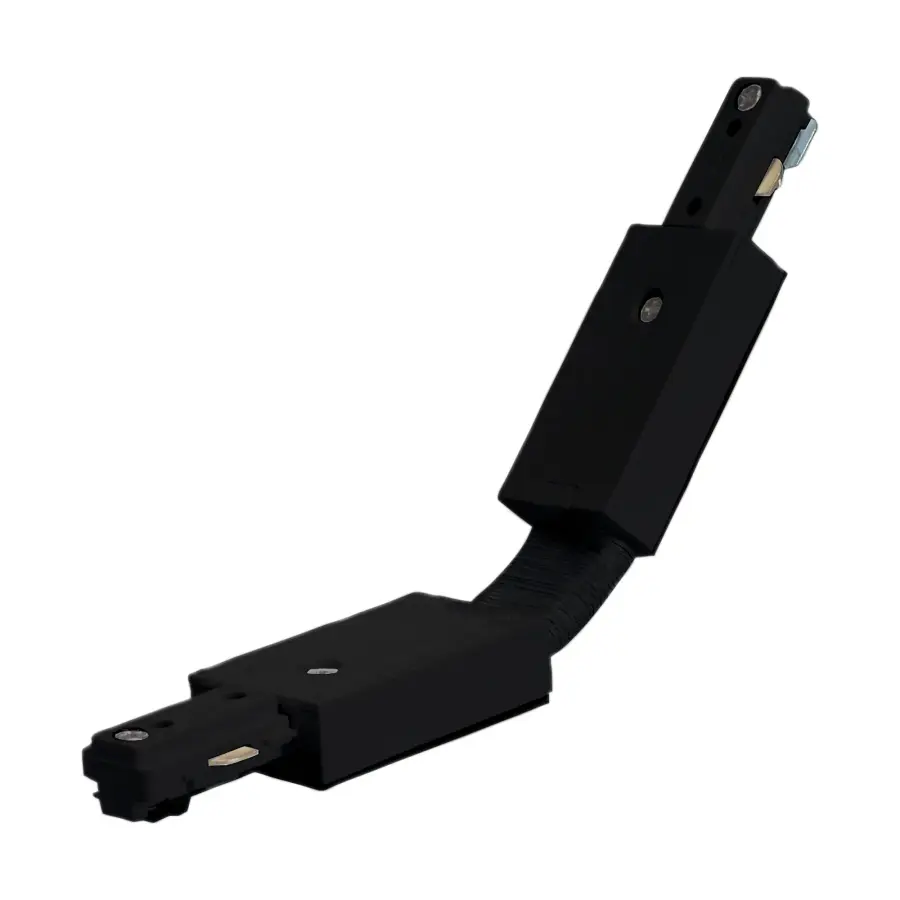 Flexible L-Connector in Black Finish