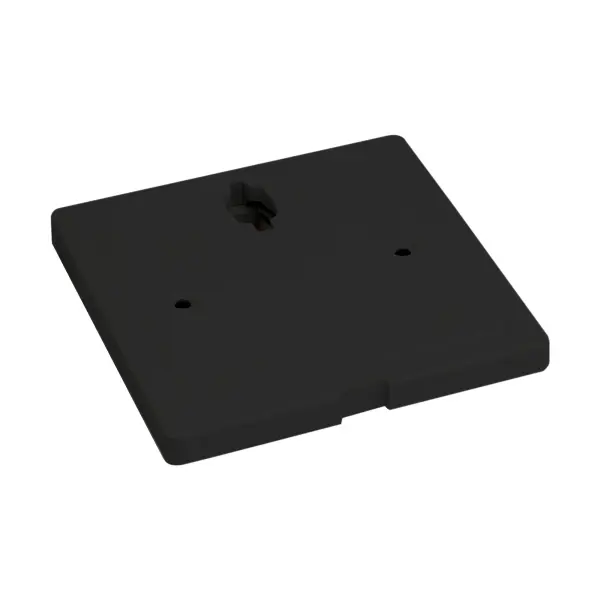 This offset monopoint adapter provides flexible positioning for track lighting fixtures. The black finish offers a sleek, modern look that integrates seamlessly with contemporary track systems.