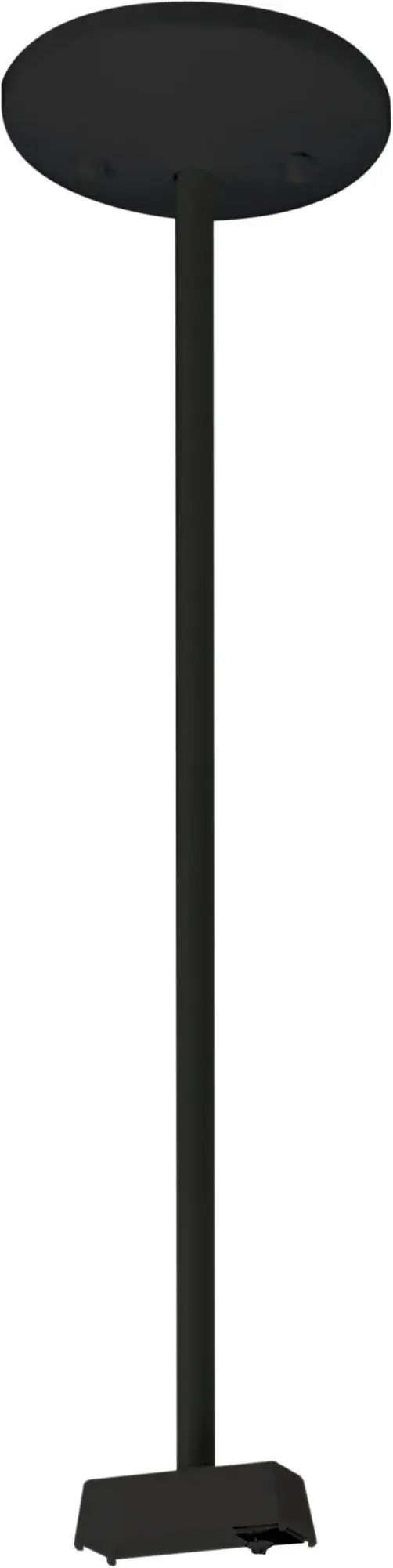 24" Track Pendant Kit in Black Finish