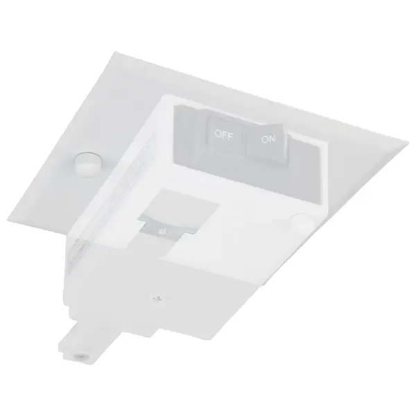 White Current Limiter Canopy Track Plate - Image 3