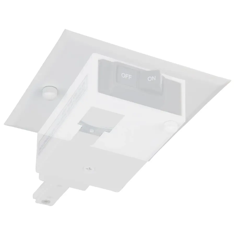 White Current Limiter Canopy Track Plate - Image 3