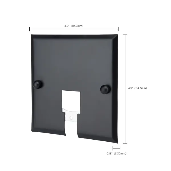 Black Current Limiter Canopy Track Plate - Image 4