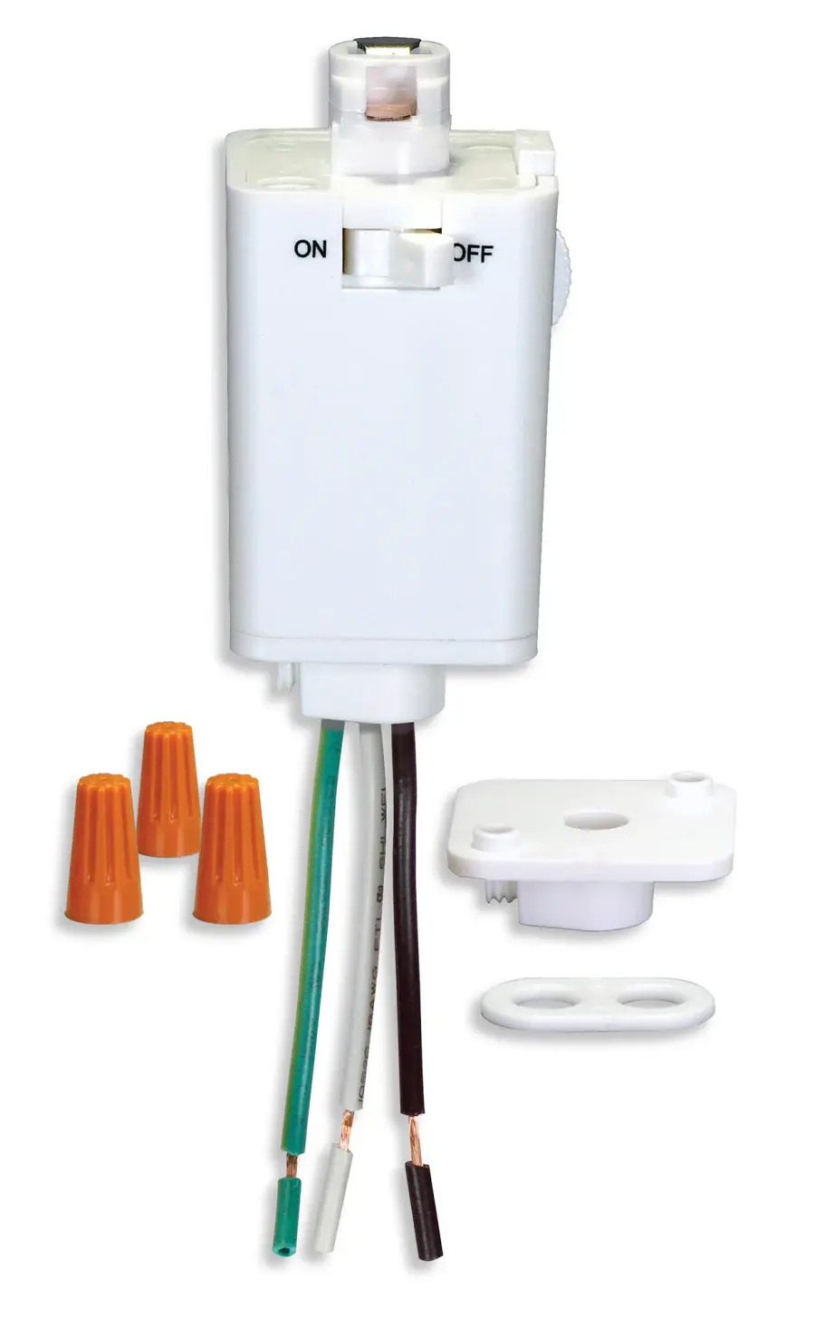 Pendant Track Adapter in White - Image 4