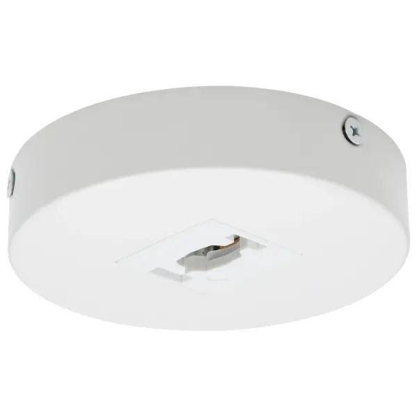 This single monopoint adapter provides a clean, versatile solution for converting track systems to accommodate pendant or spotlight fixtures. The round white finish integrates seamlessly with modern track lighting systems.