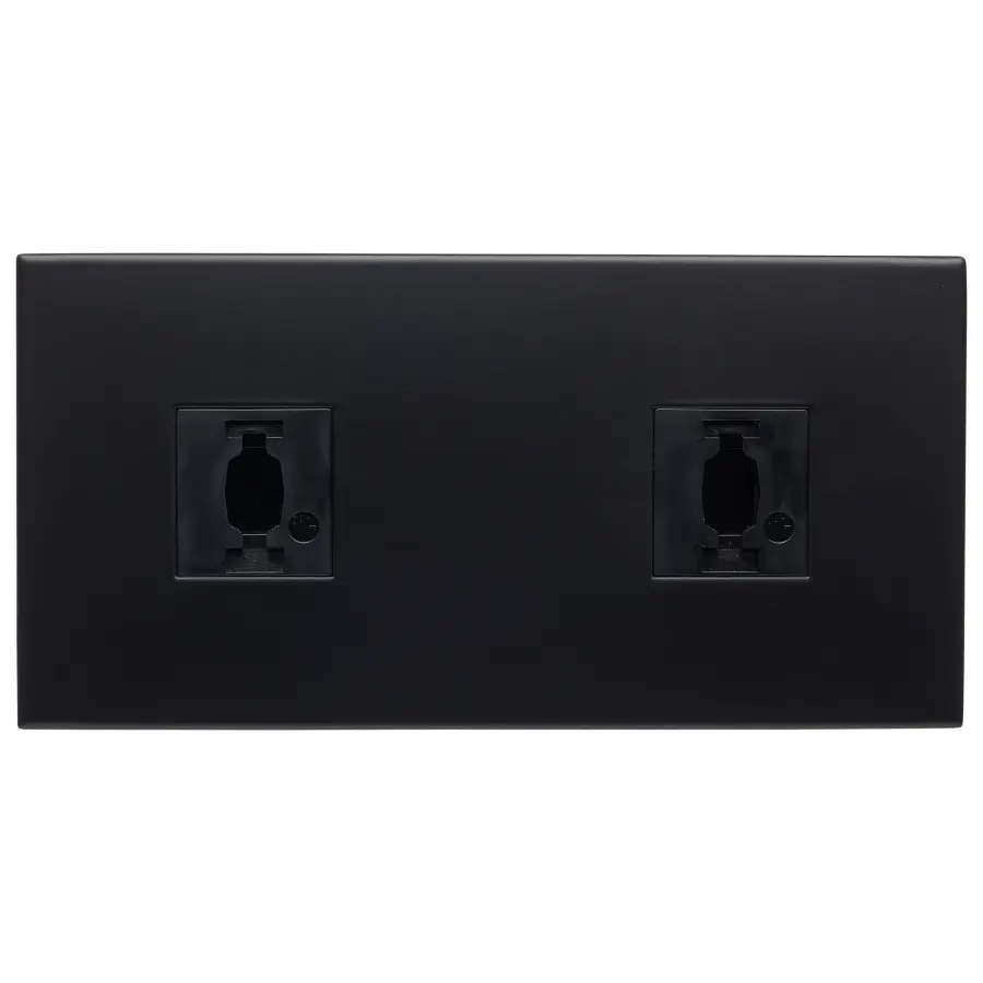 Double Monopoint Adapter - Rectangular Black - Image 2