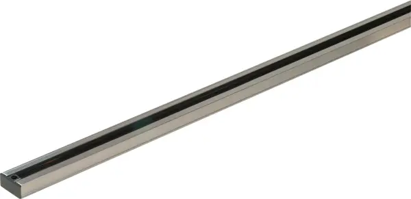 This brushed nickel track rail provides a sleek foundation for customizable lighting layouts. The 6-foot length offers excellent coverage for medium to large spaces while the neutral finish complements various decor styles.
