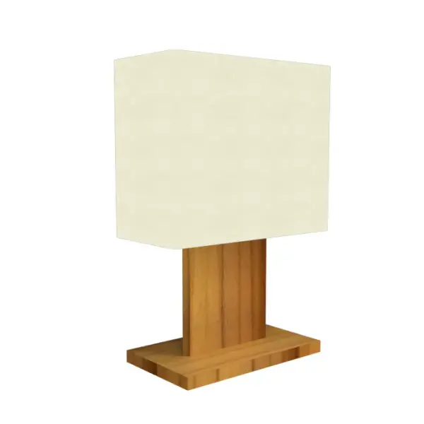 Wooden decorative luminaire with contemporary, timeless design in natural wood veneer or Italian lacquer finish. Proudly made in Brazil, combining high-end technology and the irreplaceable manual finishing. Collection: Clean Designer: Studio Accord Finish: Teak Width: 5.91" Height: 17.72" Length: 11.81" Weight: 4.37 lb Wire: 118`` Number of Bulbs: 1 Maximum Wattage: 25.00 W Bulb Type: A19 Bulb Base: E26 Light Source: LED CRI: 90 Voltage: 120.00 V Material: Wood veneer, MDF Country of Origin: Brazil Safety Listing: UL Safety Rating: Damp Connection: Plug In LED Manufacturer Warranty: 5 Years Spec Sheet Instructions