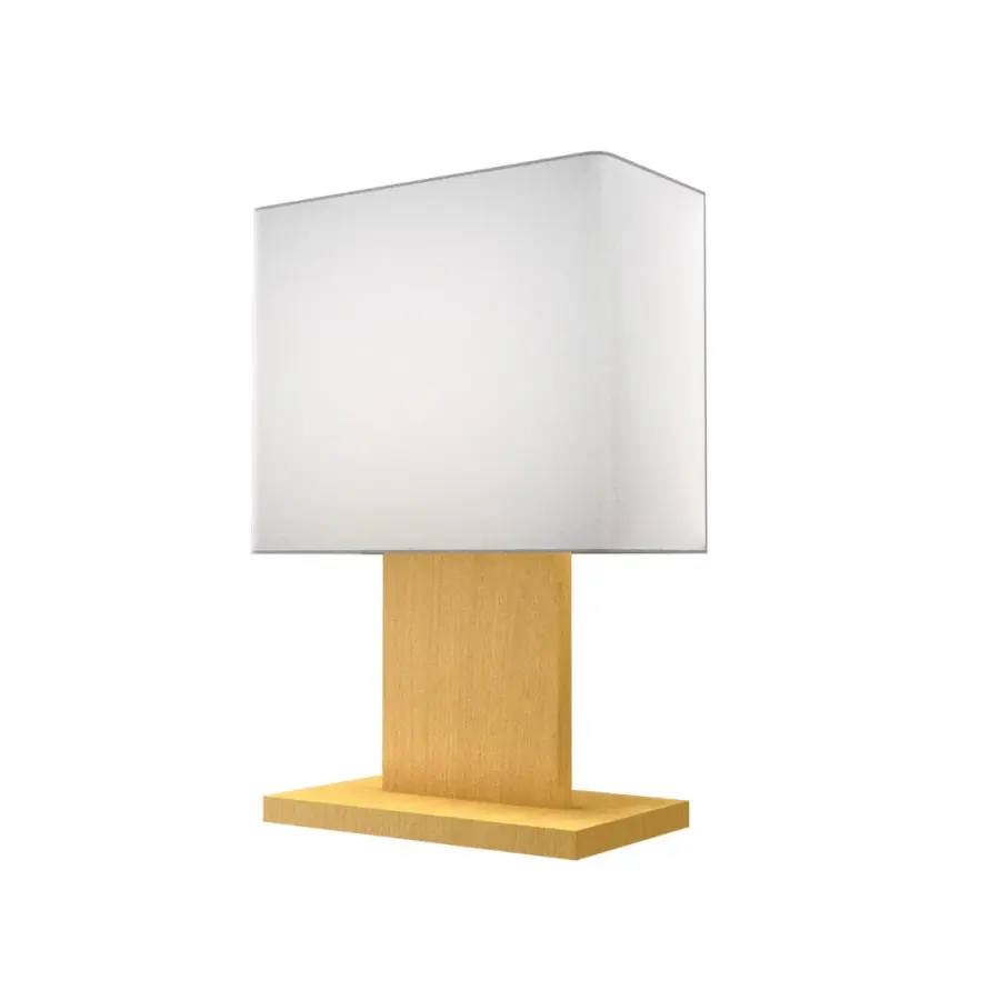 Clean Table Lamp in Organic Gold