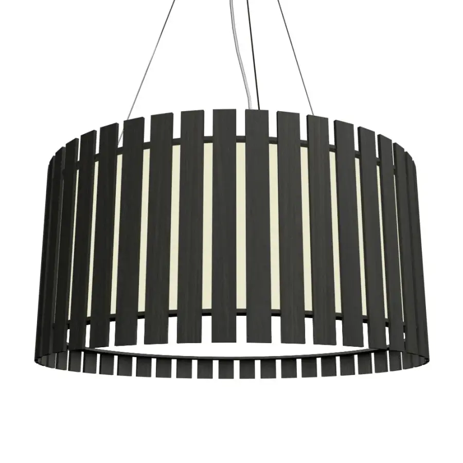Sophisticated Slatted Design with Integrated LED Efficiency
