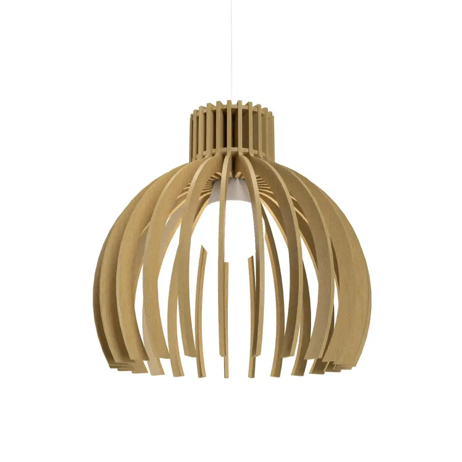 Stecche di Legno Organic Gold Pendant Light