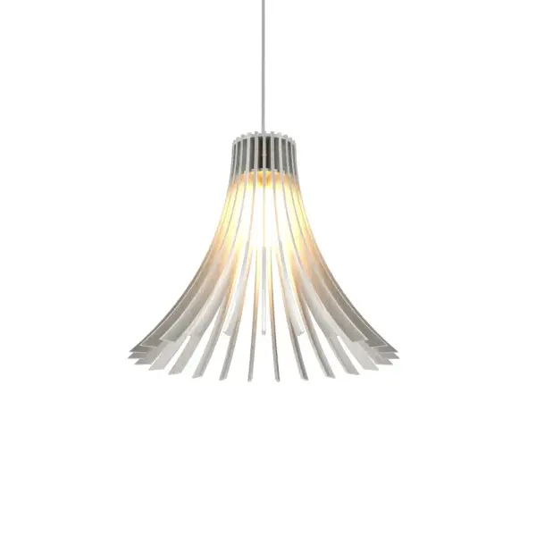 Stecche di Legno Organic White Pendant Light