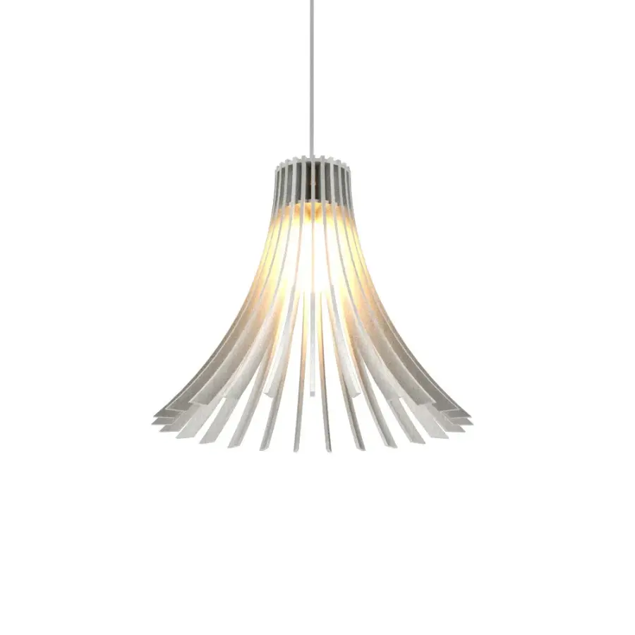 Stecche di Legno Organic White Pendant Light
