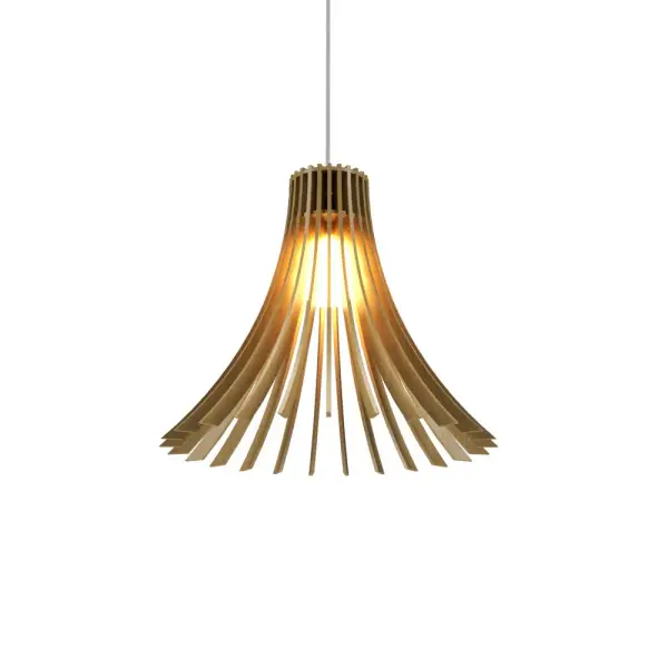 Stecche di Legno Organic Gold Pendant Light