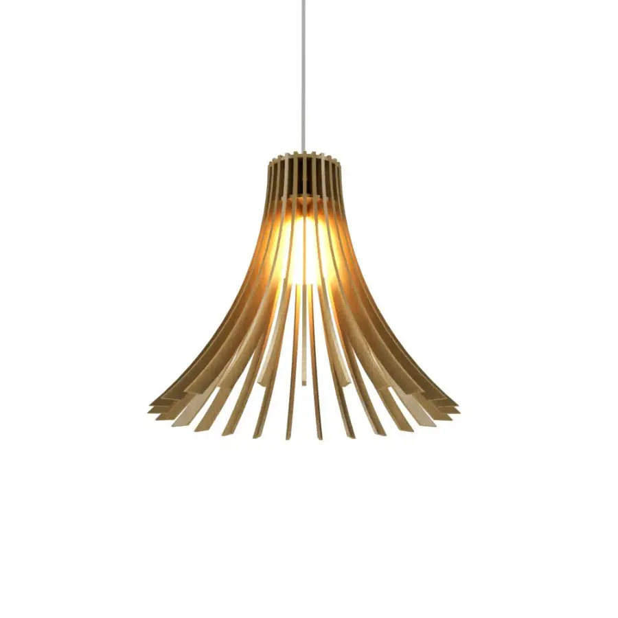 Stecche di Legno Organic Gold Pendant Light