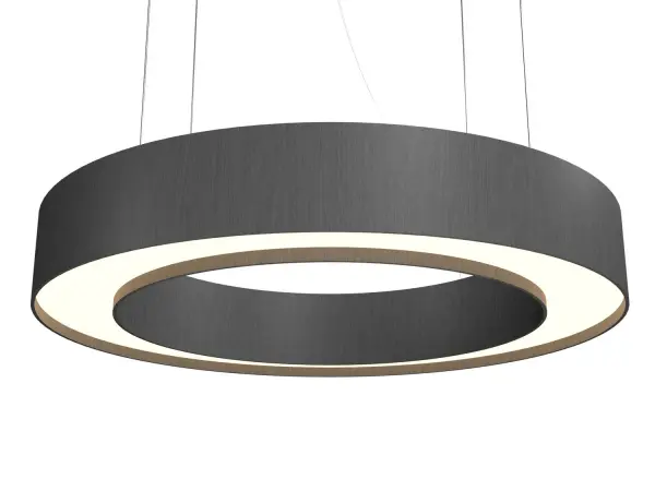 The Cylindrical LED Pendant offers a clean, contemporary design with integrated LED technology. Its 47-inch linear profile makes it perfect for kitchen islands and dining tables, while the Organic Grey finish adds subtle sophistication.
