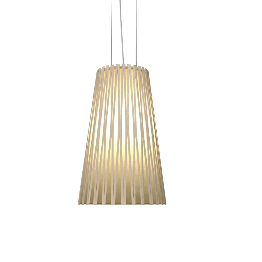 Living Hinges Organic Cappuccino Pendant Light